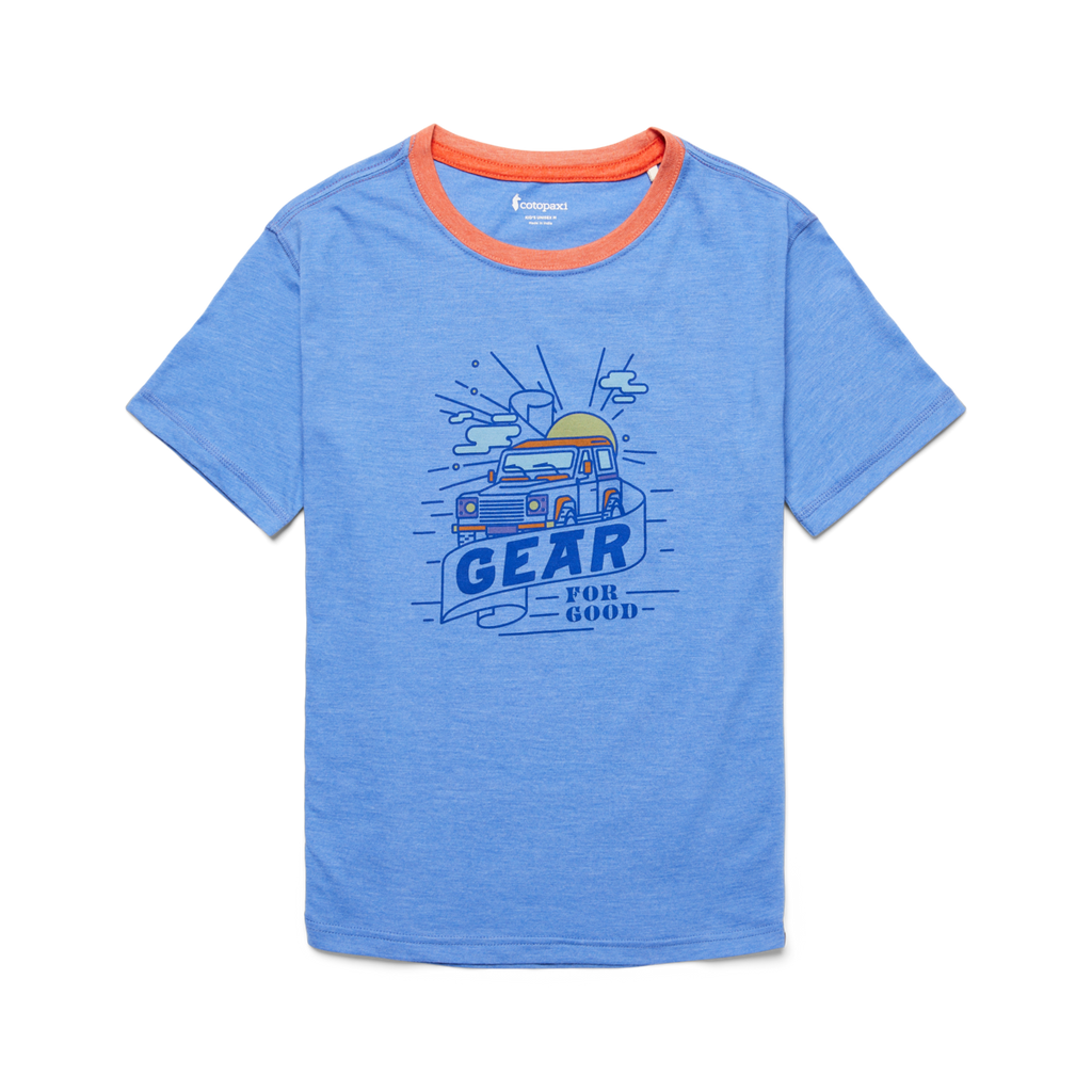 Are We There Yet Organic T-Shirt - Kids', Lupine