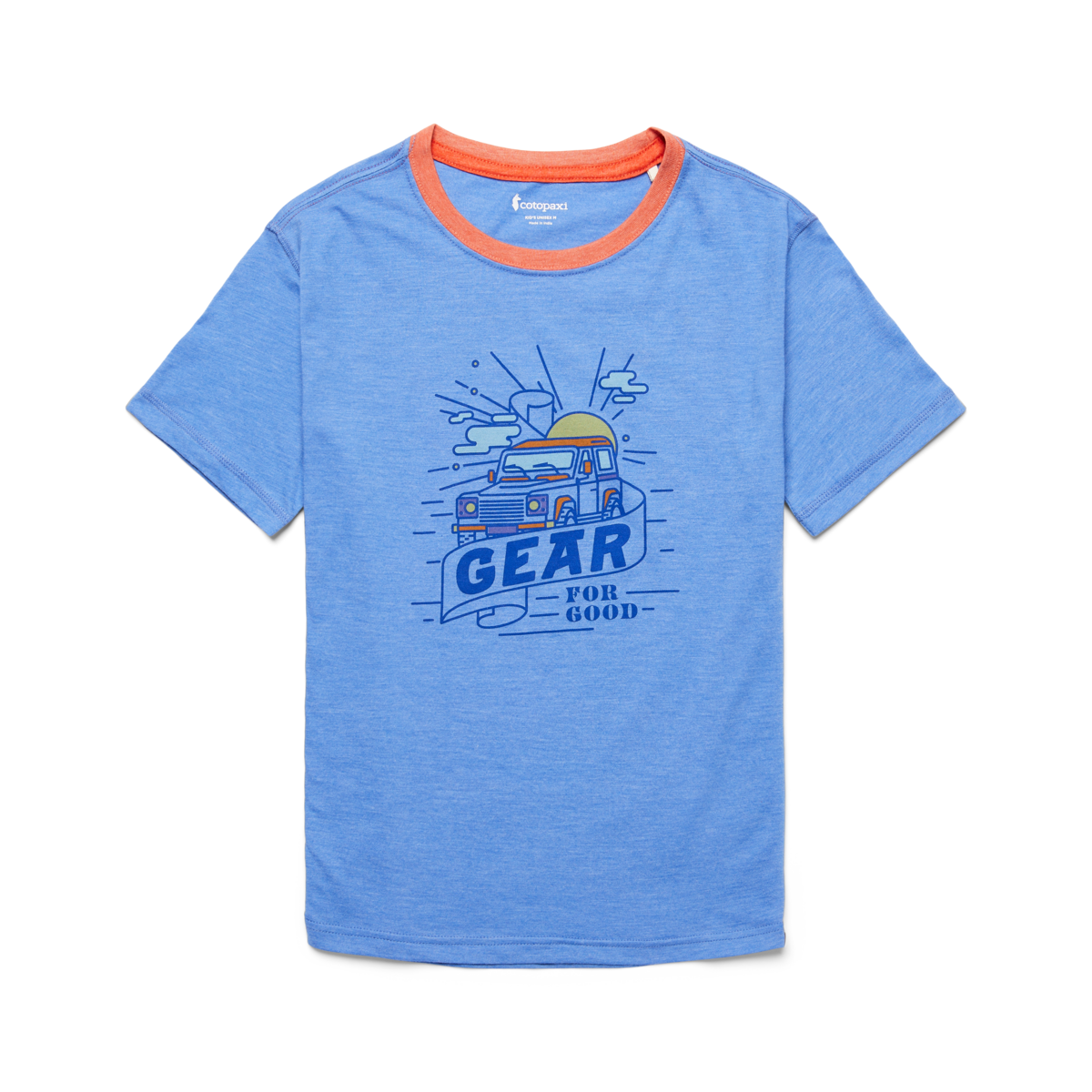 Are We There Yet Organic T-Shirt - Kids', Lupine