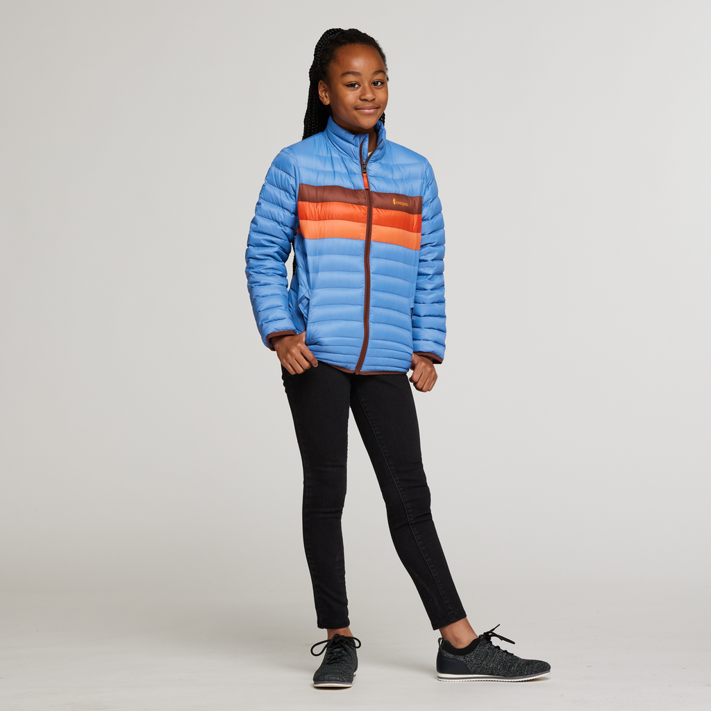 Fuego Down Jacket - Kids', Lupine, Model Adelina