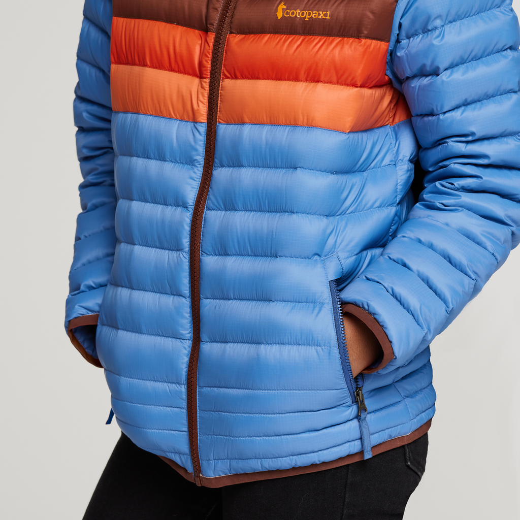 Fuego Down Jacket - Kids', Lupine, Model Adelina