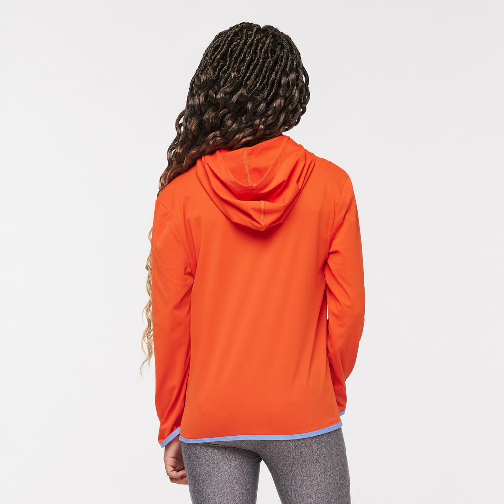 Sombra Sun Hoodie - Kids', Canyon, Model Adelina