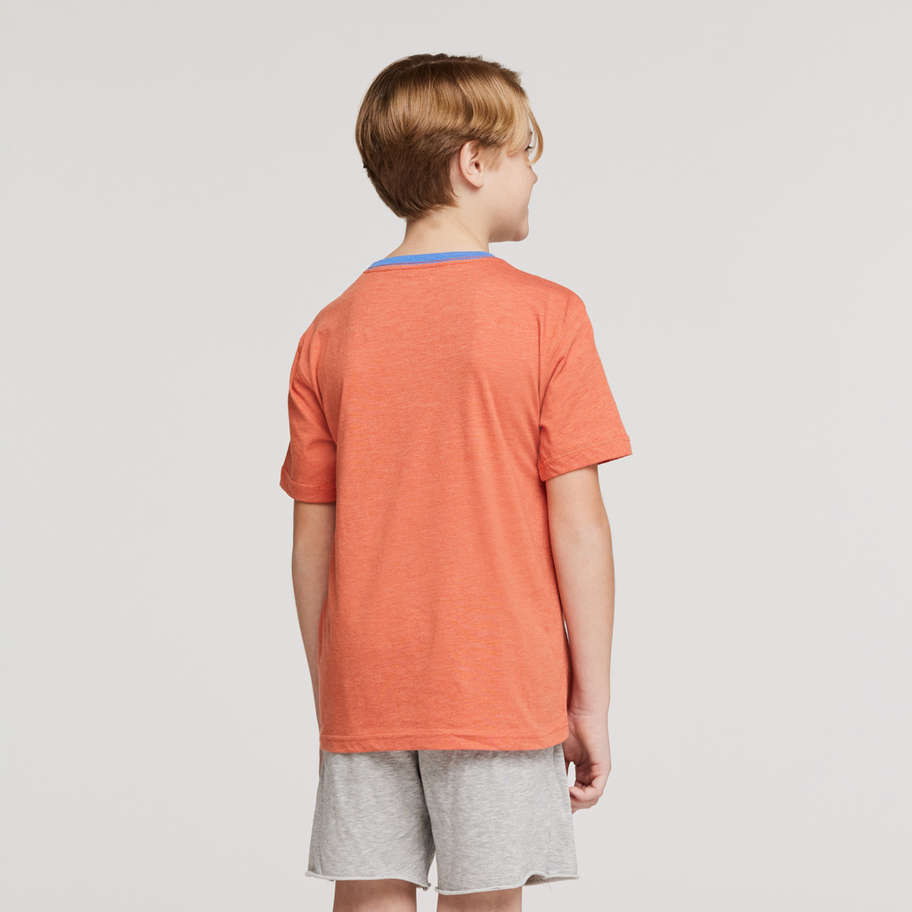 Talking Llama Organic T-Shirt - Kids', Nectar, Model Dax