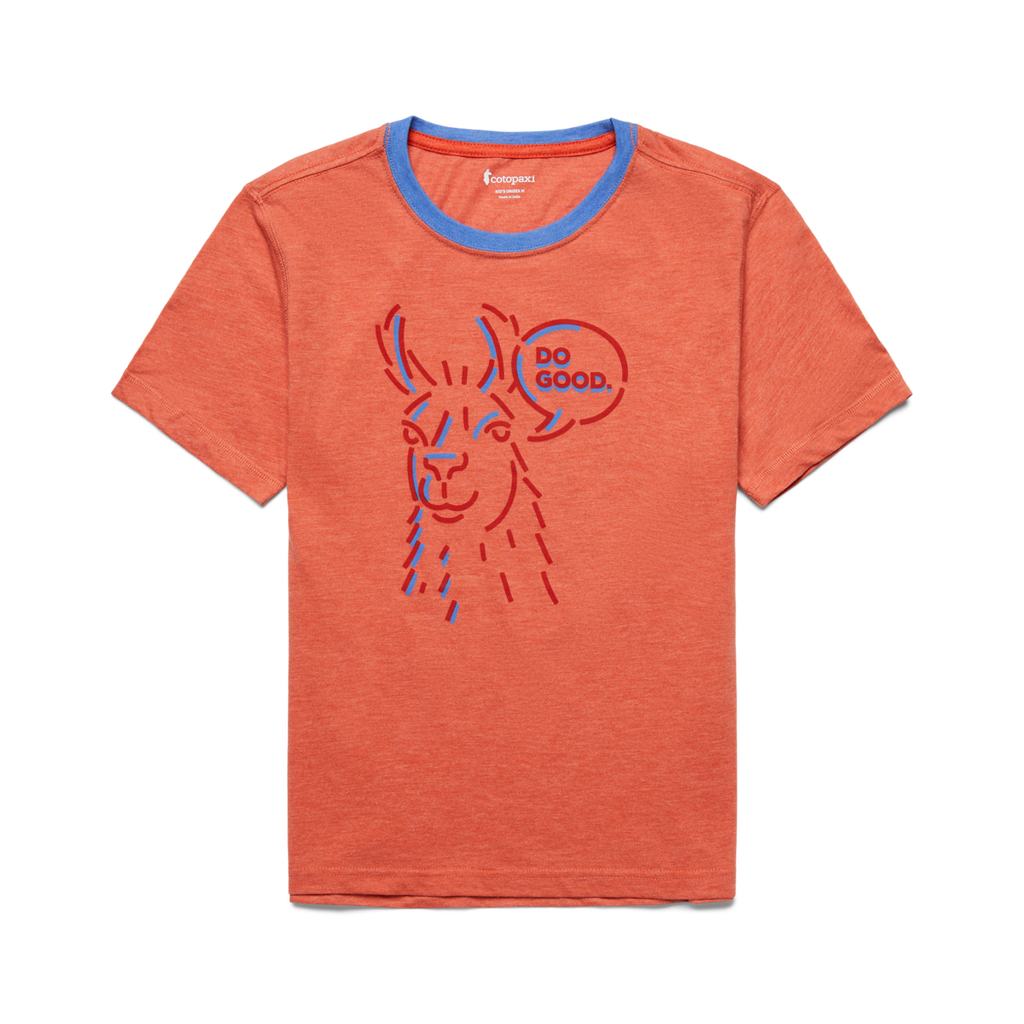 Talking Llama Organic T-Shirt - Kids', Nectar