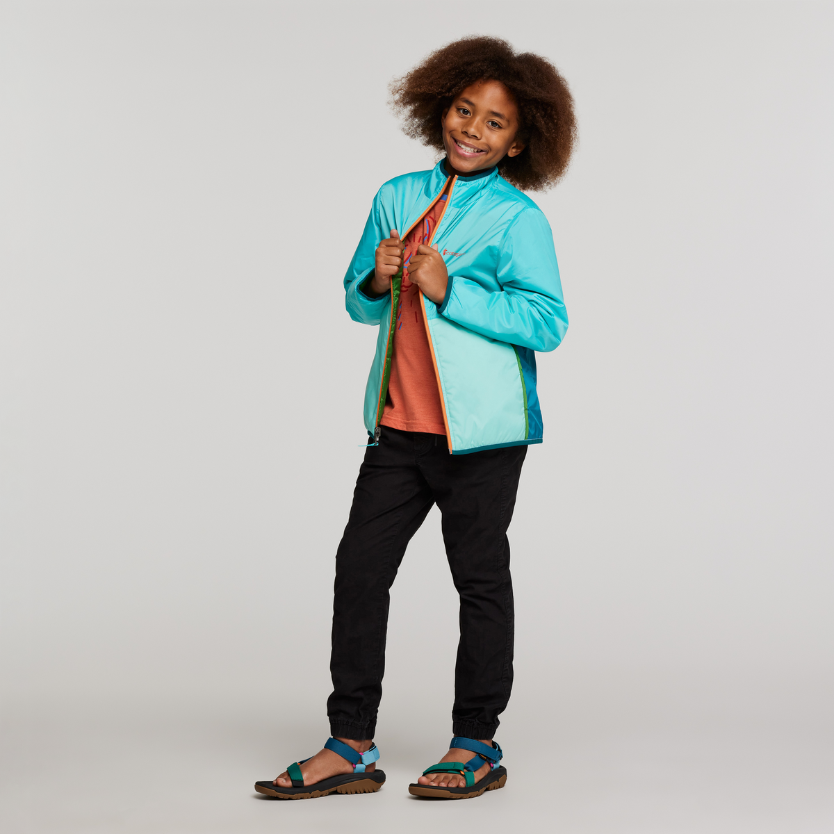 Teca Cálido Jacket - Kids', Dog Days, Model Isaiah
