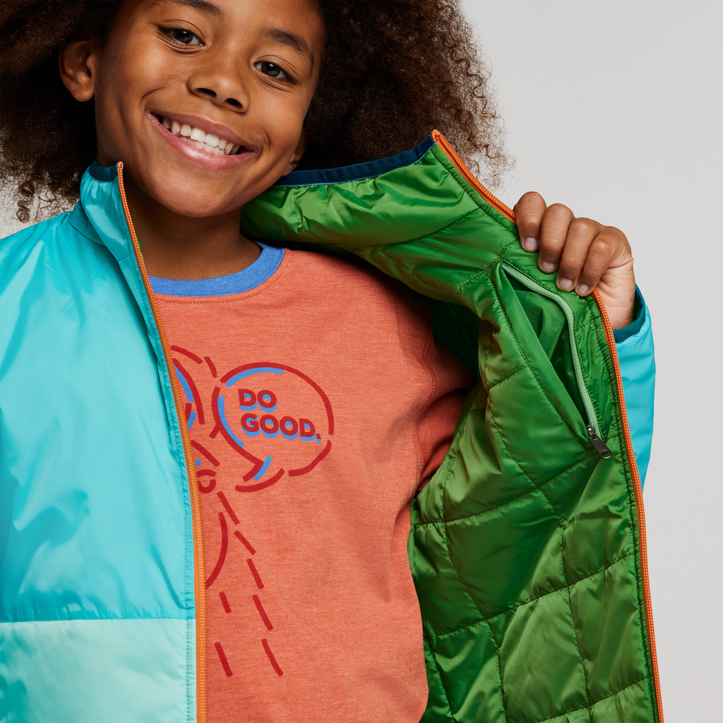Teca Cálido Jacket - Kids', Dog Days, Model Isaiah