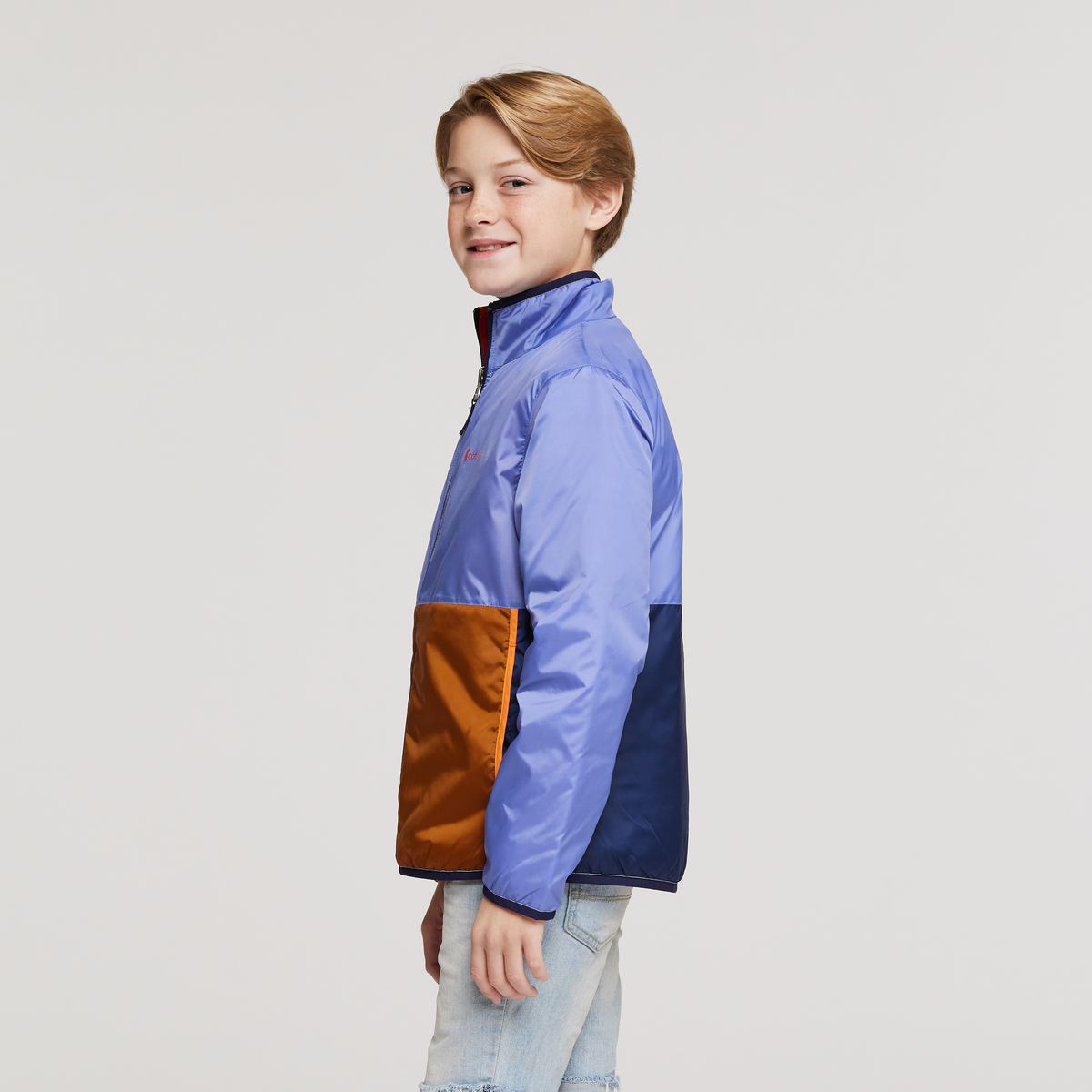 Teca Cálido Jacket - Kids', Sandwich, Model Dax