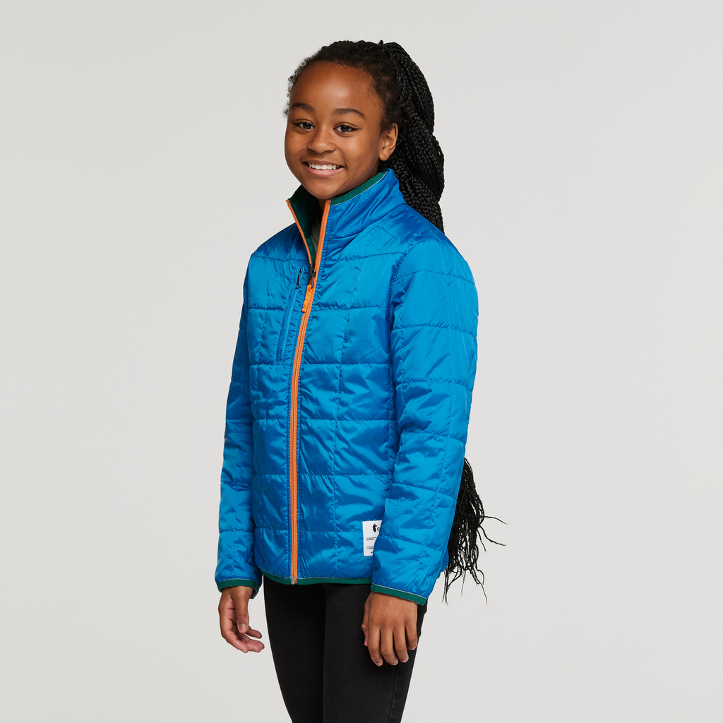 Teca Cálido Jacket - Kids', Tree House, Model Adelina