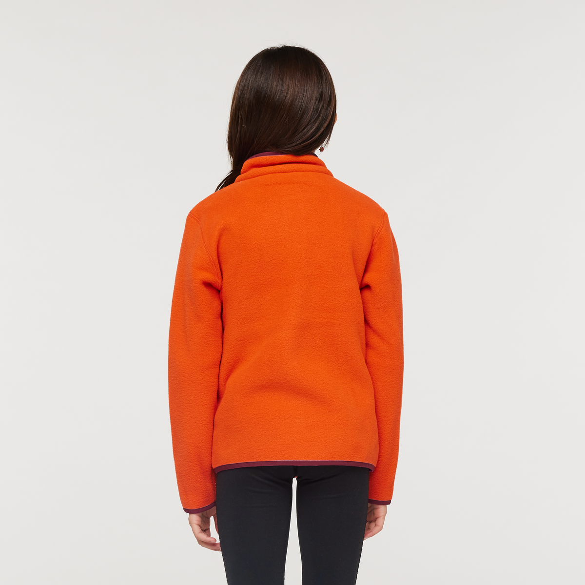 Teca Fleece Jacket - Kids', Sunburn, Model Scarlett