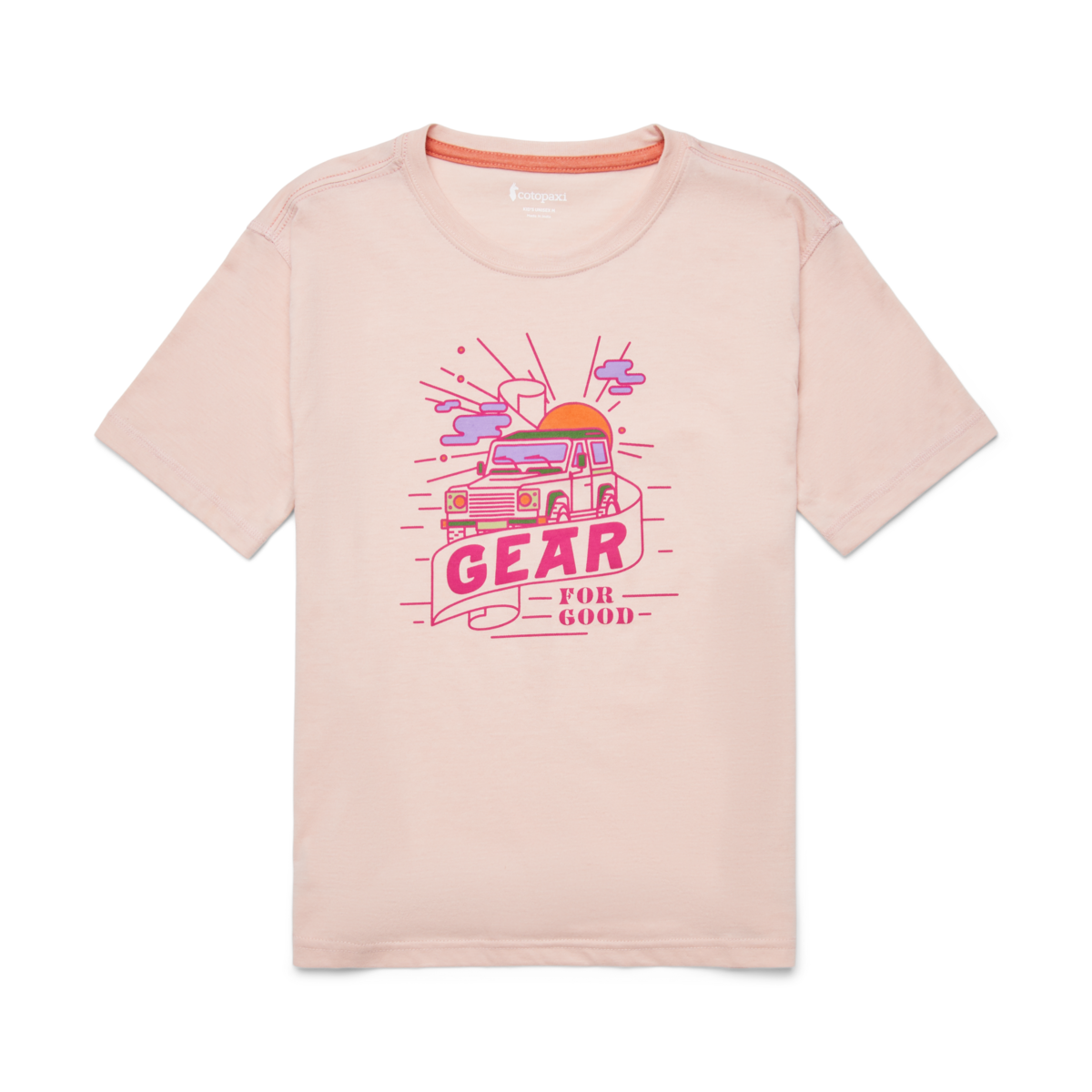Are We There Yet Organic T-Shirt - Kids', Sand