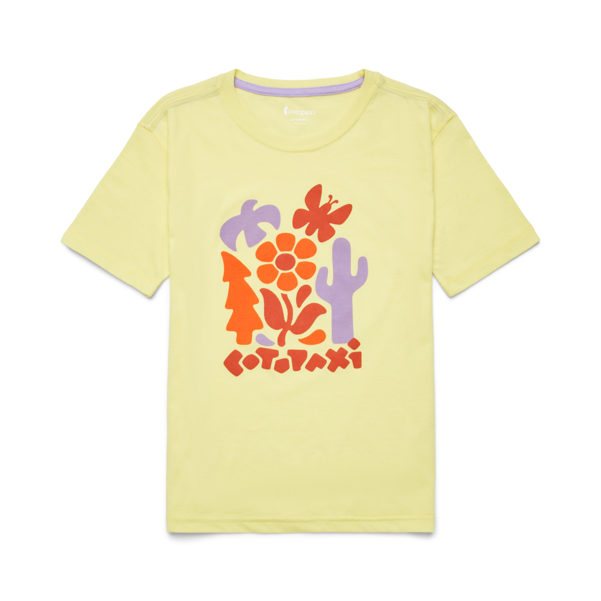 Day Hike Organic T-Shirt - Kids', Lemonade