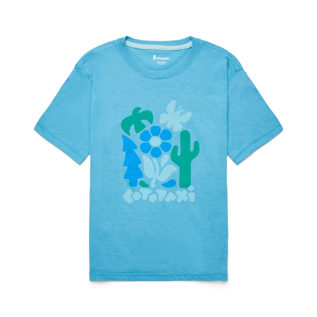 Day Hike Organic T-Shirt - Kids', Poolside