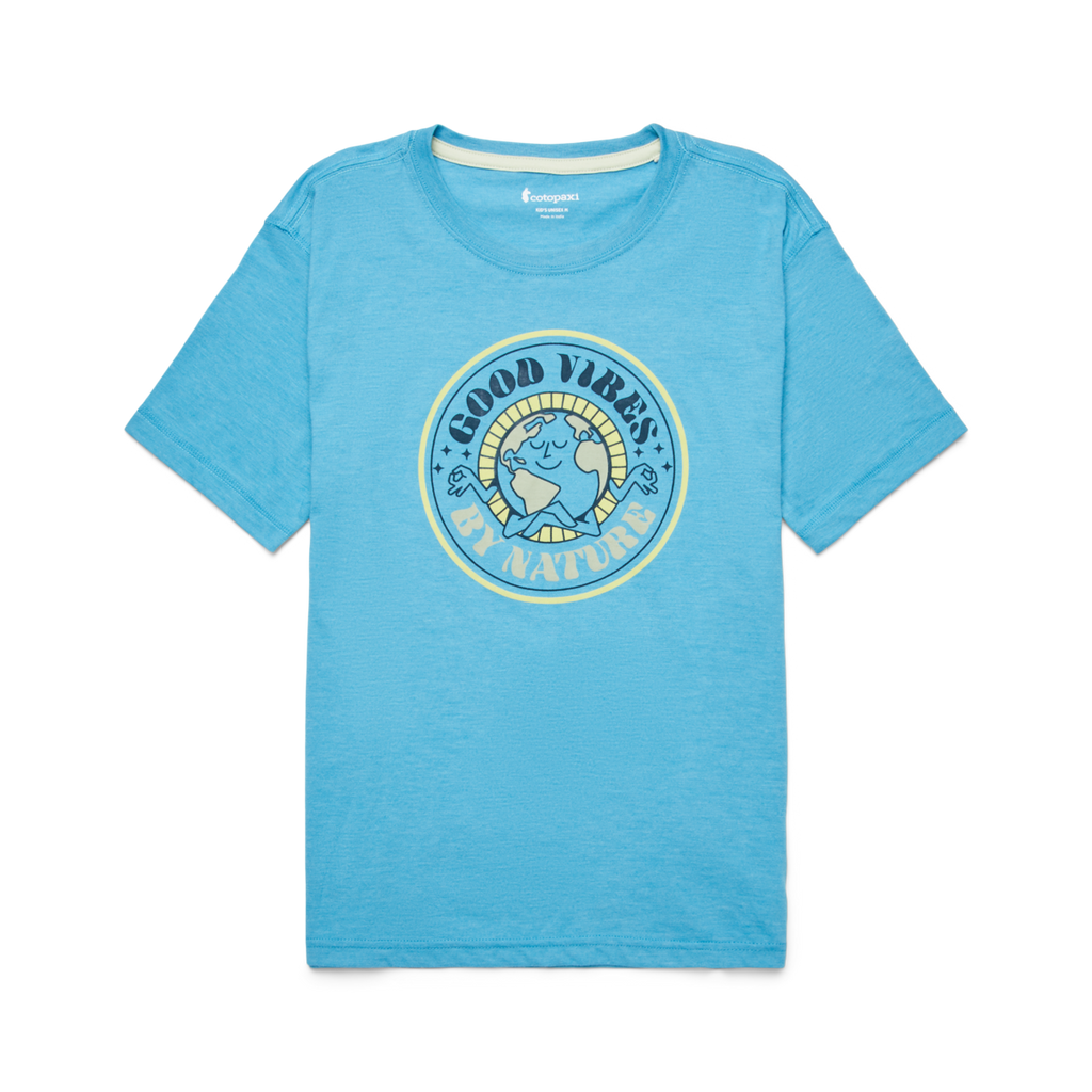Good Vibes Organic T-Shirt - Kids', Poolside