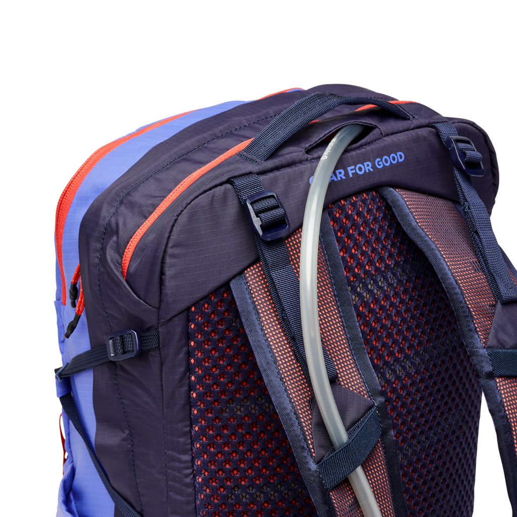 Lagos 25L Hydration Pack, Amethyst/Maritime, Detail