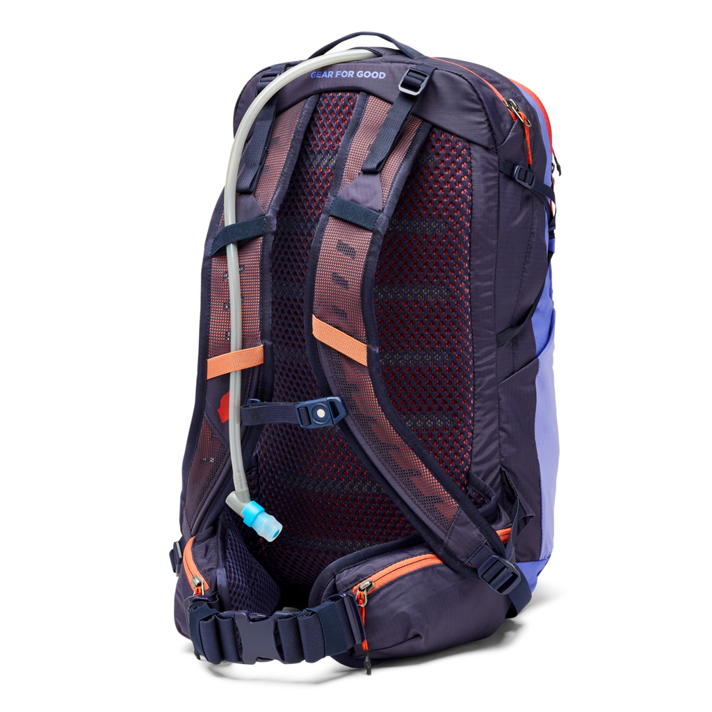 Lagos 25L Hydration Pack, Amethyst/Maritime, Detail