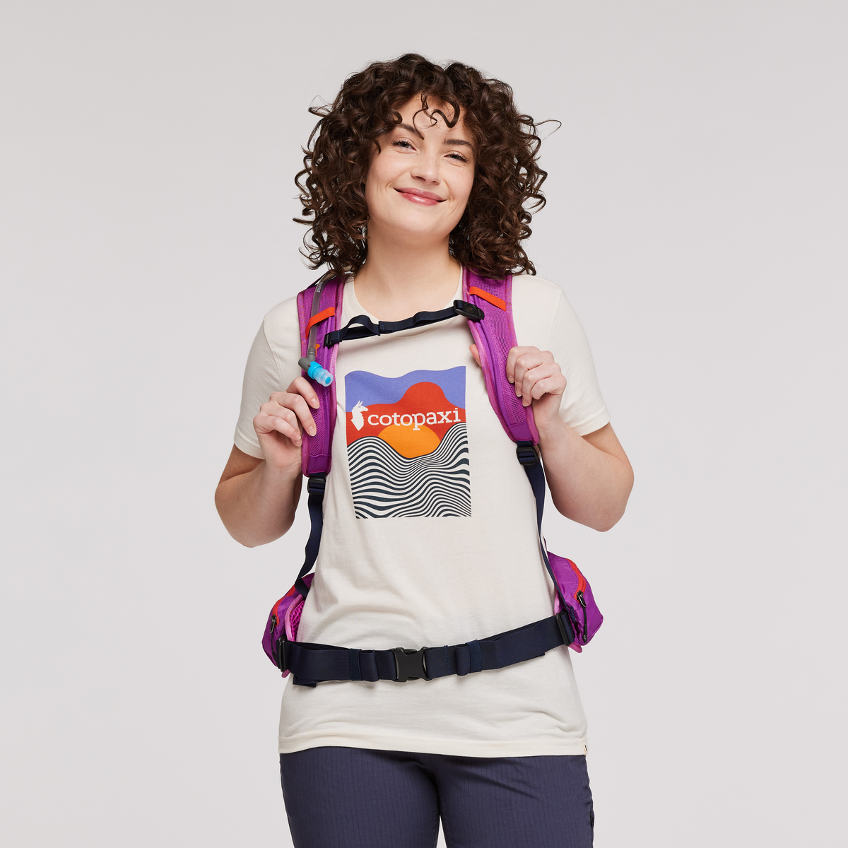 Lagos 25L Hydration Pack, Mezcal/Foxglove