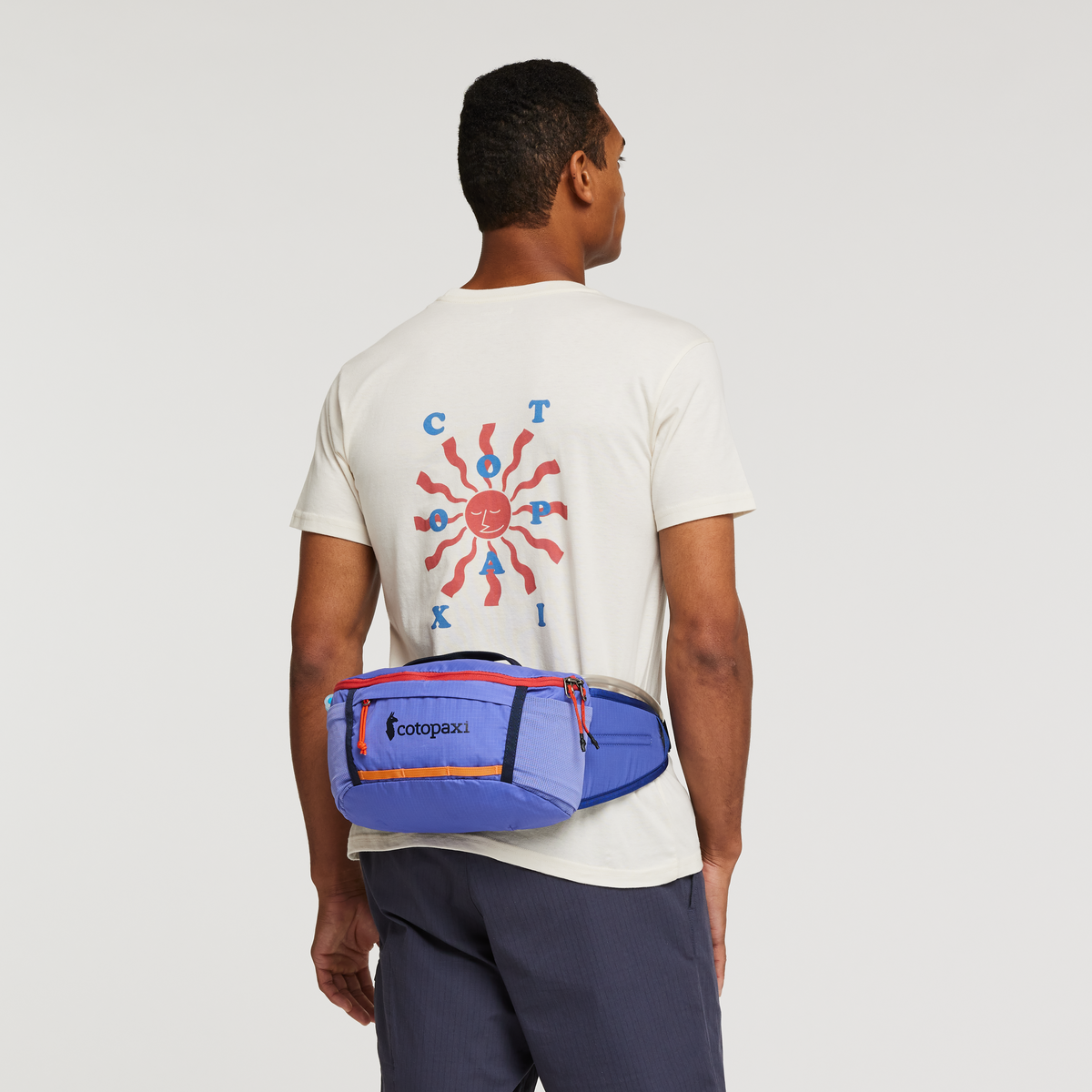 Lagos 5L Hydration Hip Pack, Amethyst/Blue Violet, model