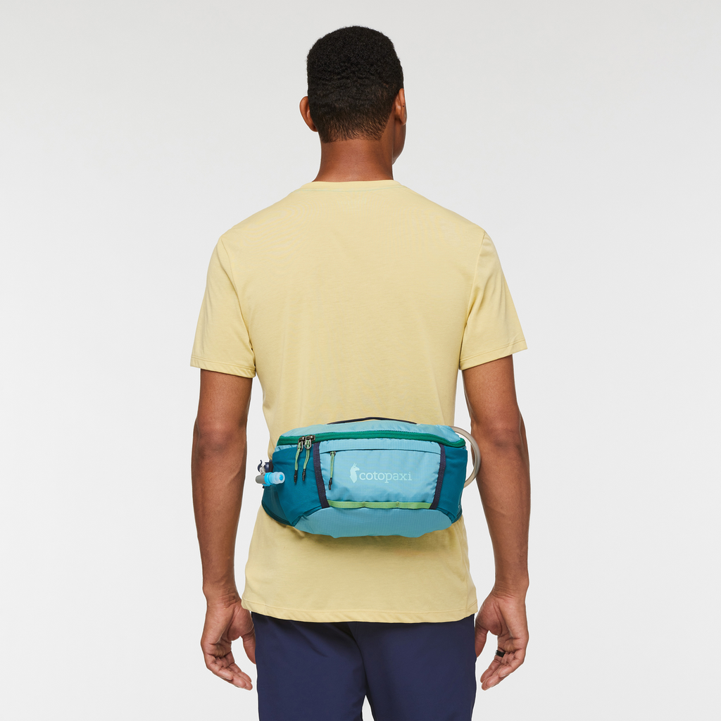 Lagos 5L Hydration Hip Pack, Poolside/Gulf, Detail