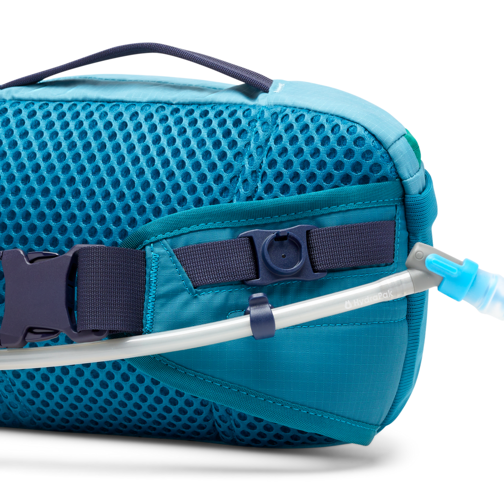Lagos 5L Hydration Hip Pack, Poolside/Gulf, Detail