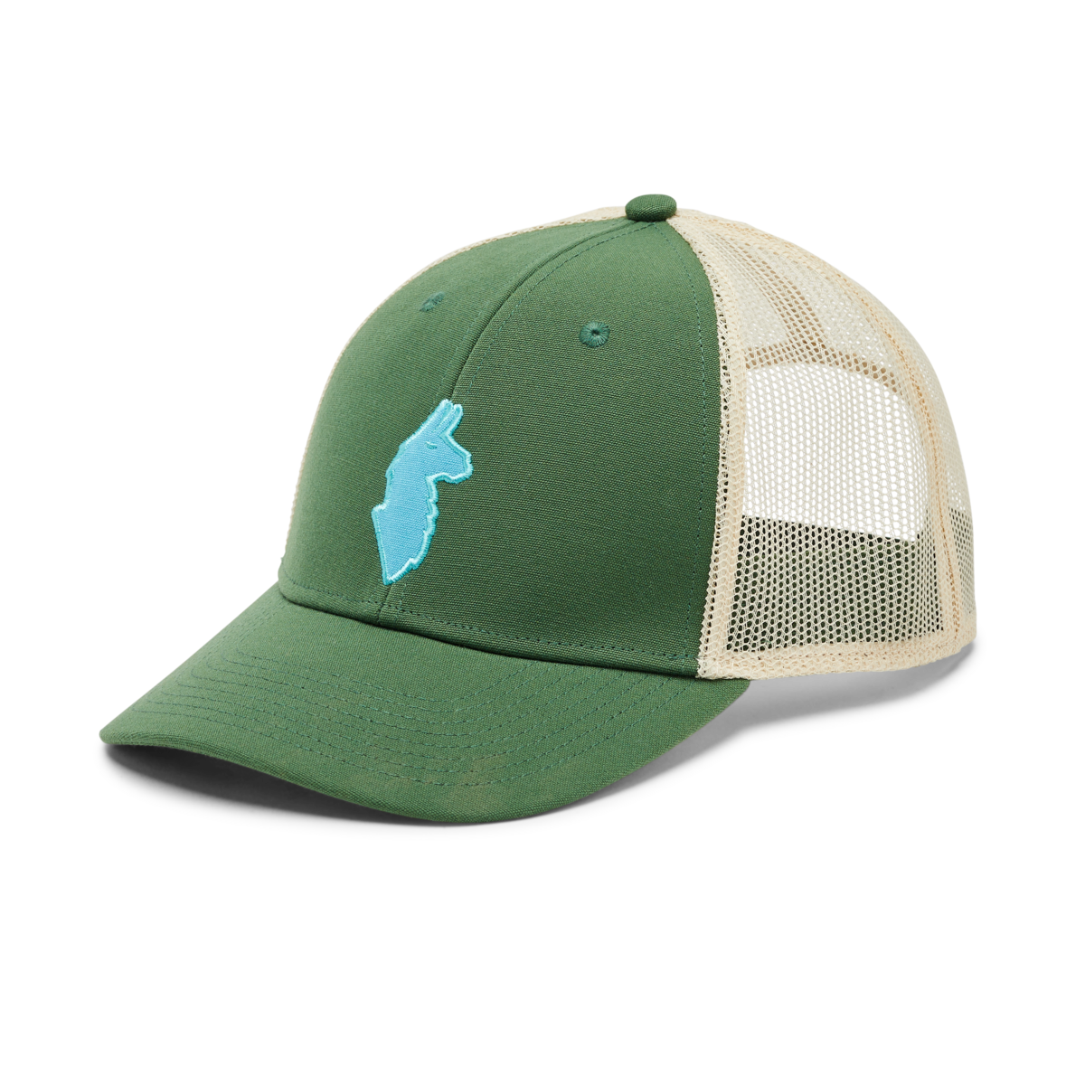 Llama Trucker Hat, Forest