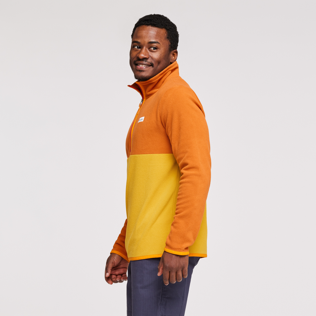Amado Fleece - Men's, Mezcal/Amber, Model Jeremy
