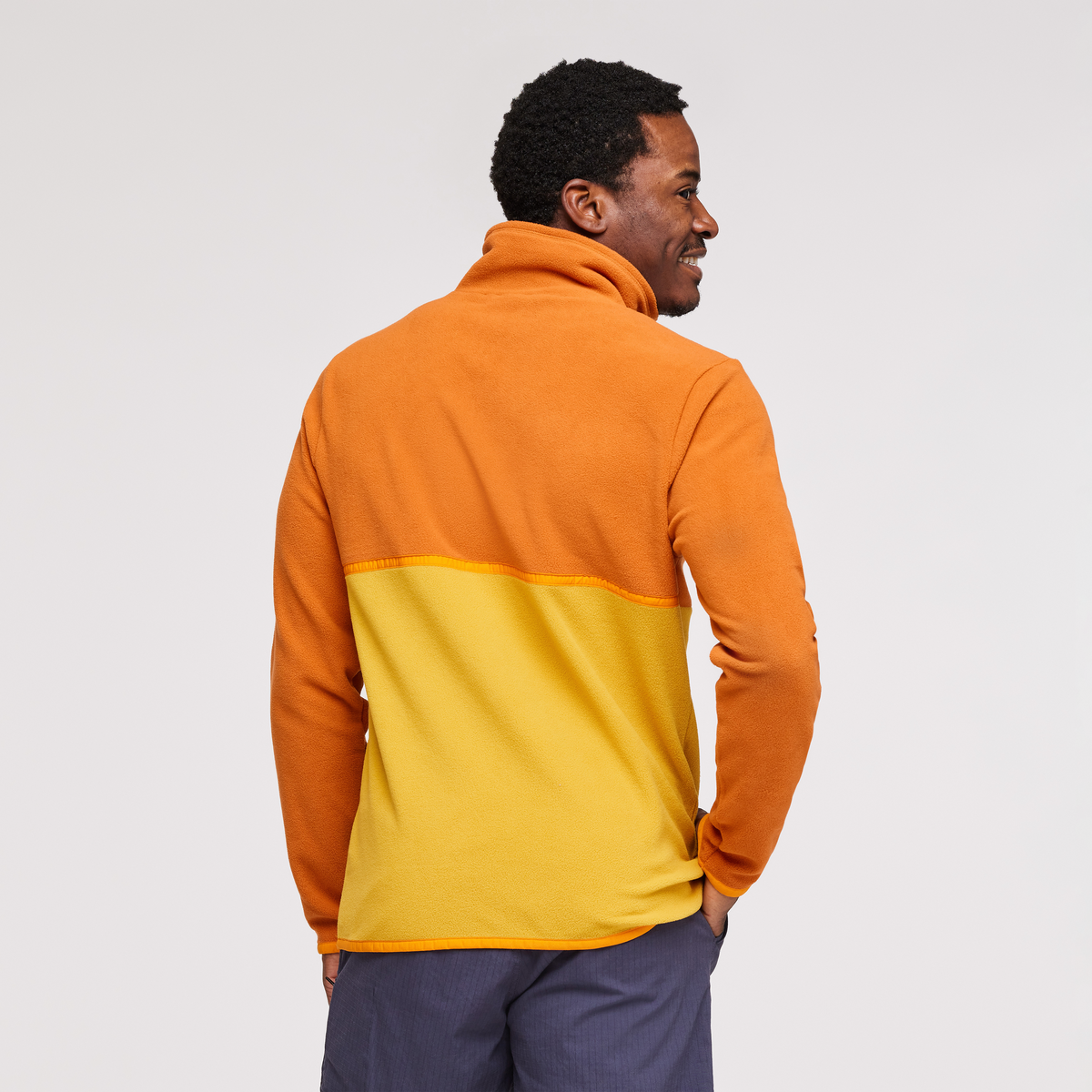 Amado Fleece - Men's, Mezcal/Amber, Model Jeremy