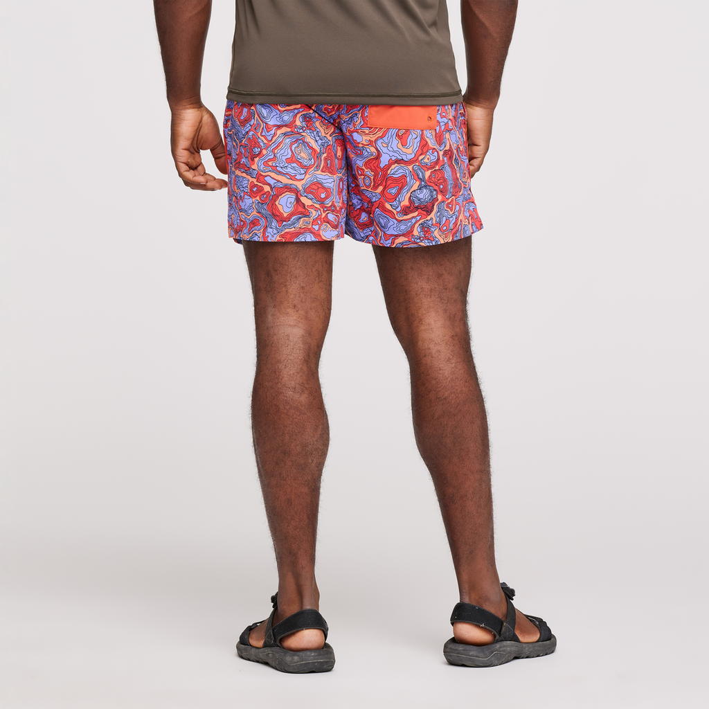 Brinco Short - Print - Men's, Amethyst/Canyon, Model Jeremy