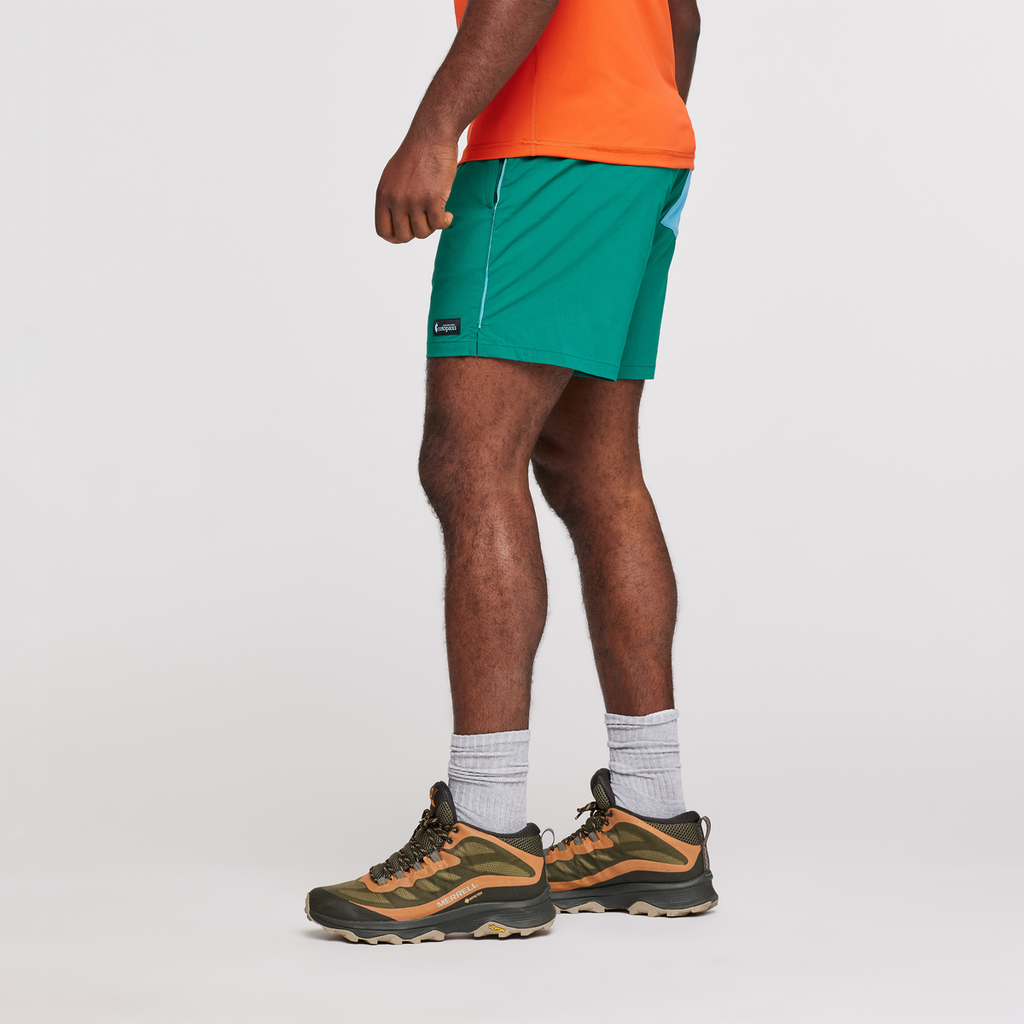 Brinco Short - Solid - Men's, Greenery, Model Jeremy