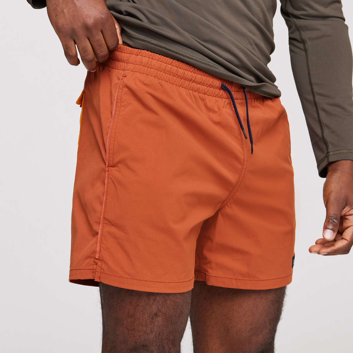 Brinco Short - Solid - Men's, Spice, Model Jeremy