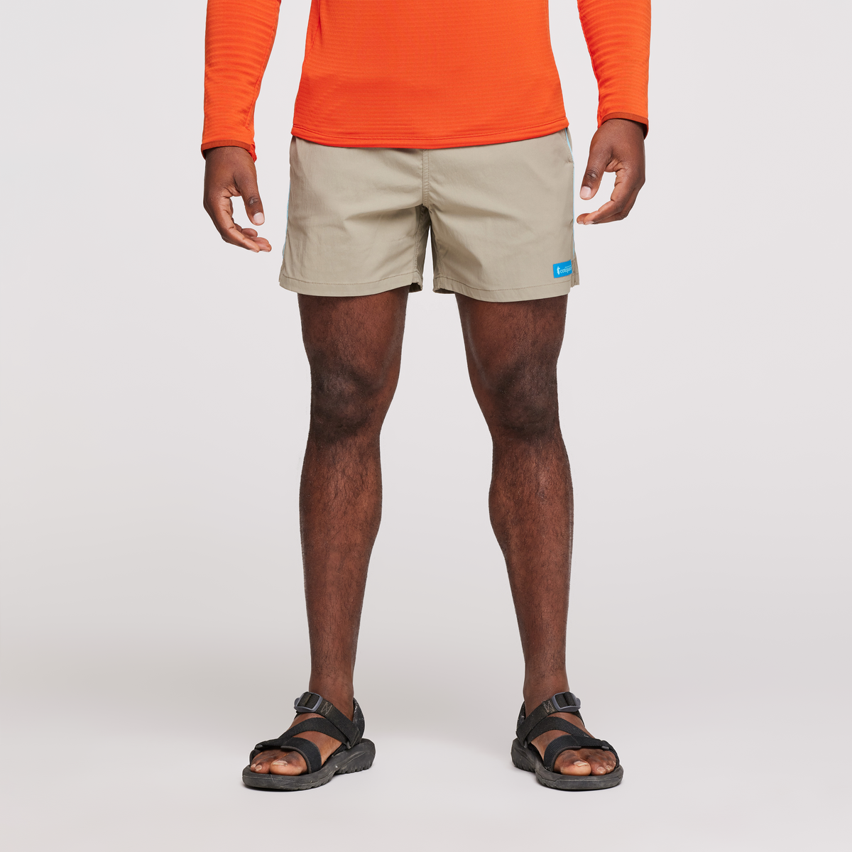 Brinco Short - Solid - Men's, Stone, Model Jeremy