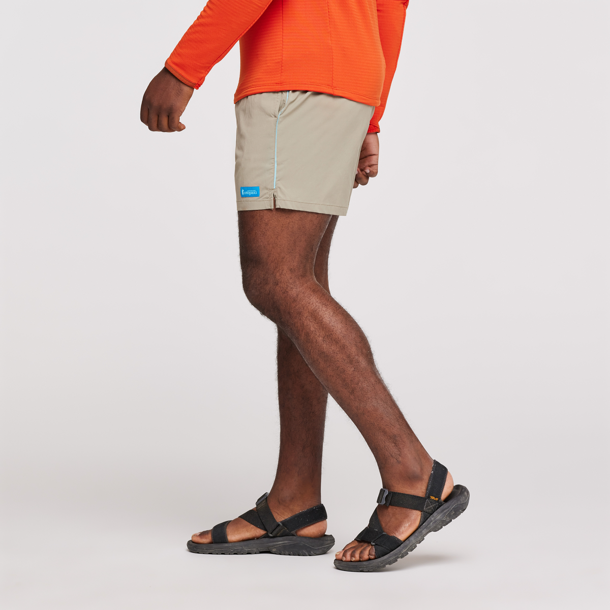 Brinco Short - Solid - Men's, Stone, Model Jeremy