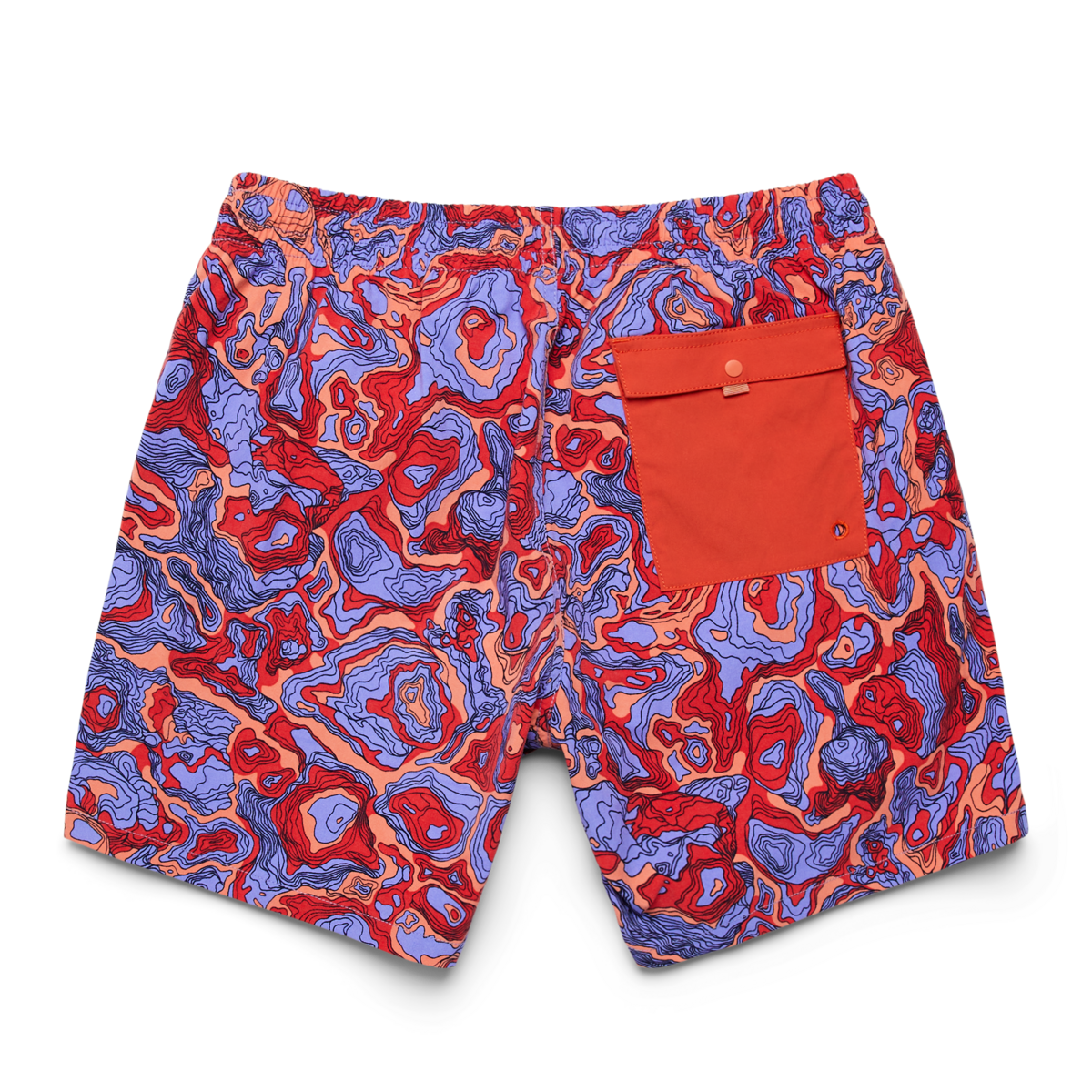 Brinco Short - Print - Men's, Amethyst/Canyon