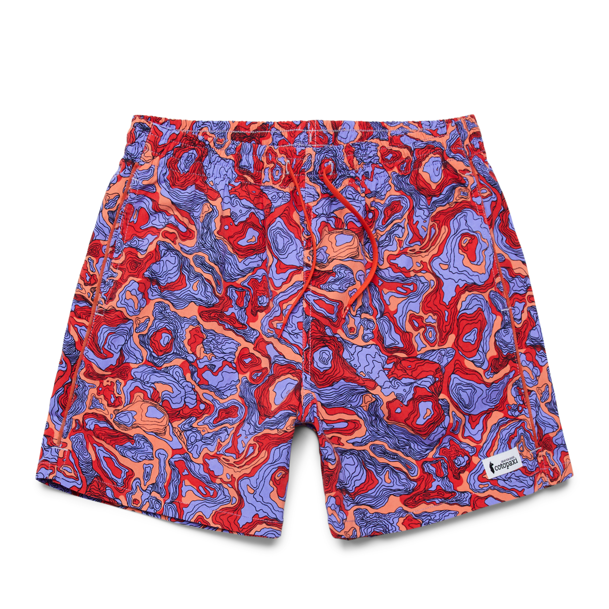 Brinco Short - Print - Men's, Amethyst/Canyon