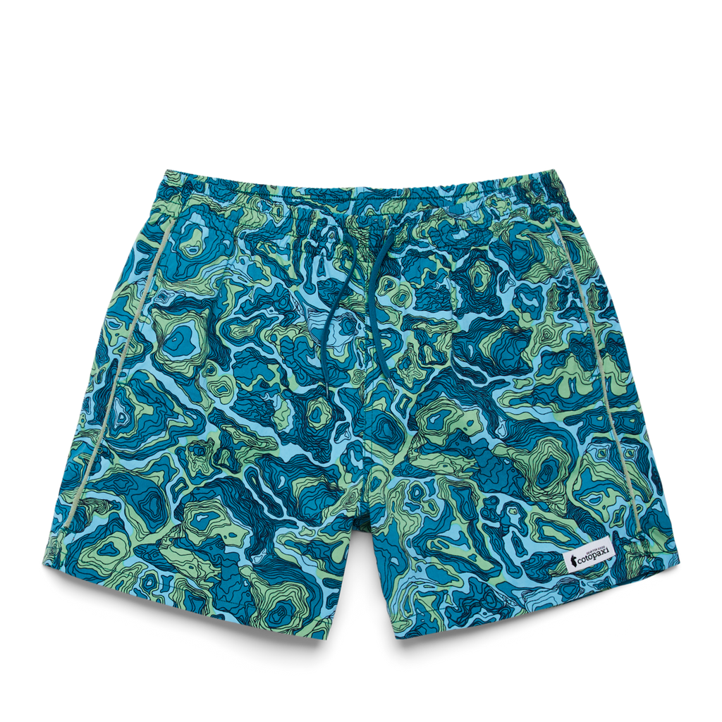 Brinco Short - Print - Men's, Gulf/Kelp