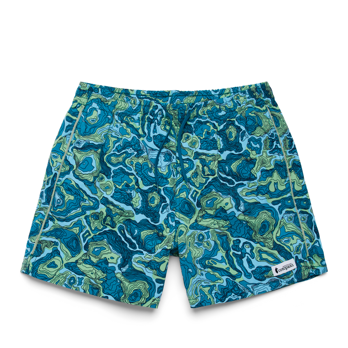 Brinco Short - Print - Men's, Gulf/Kelp