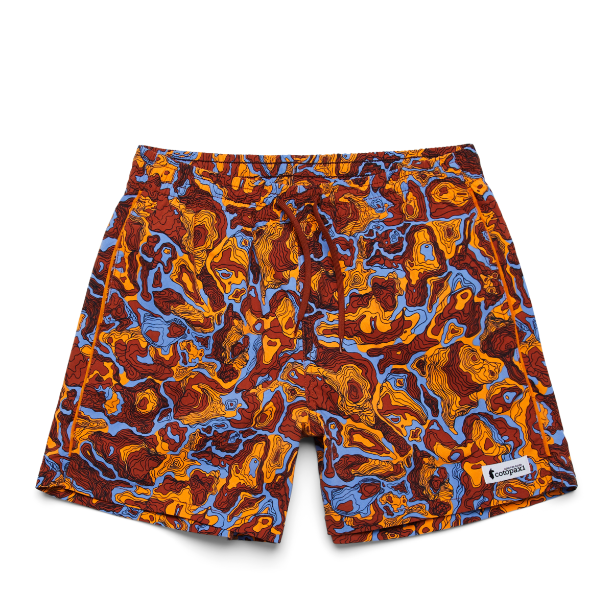 Brinco Short - Print - Men's, Spice/Flame