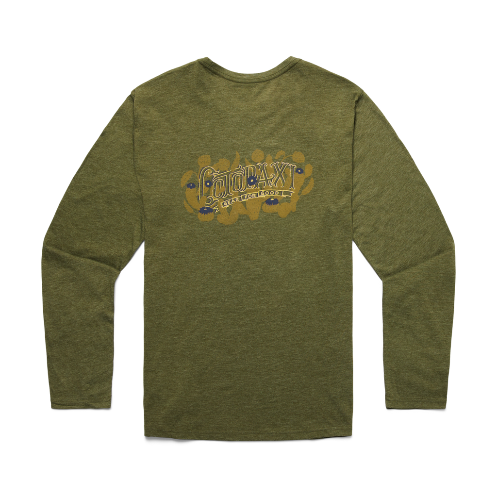 Cactus Life Long-Sleeve Organic T-Shirt - Men's, Pine