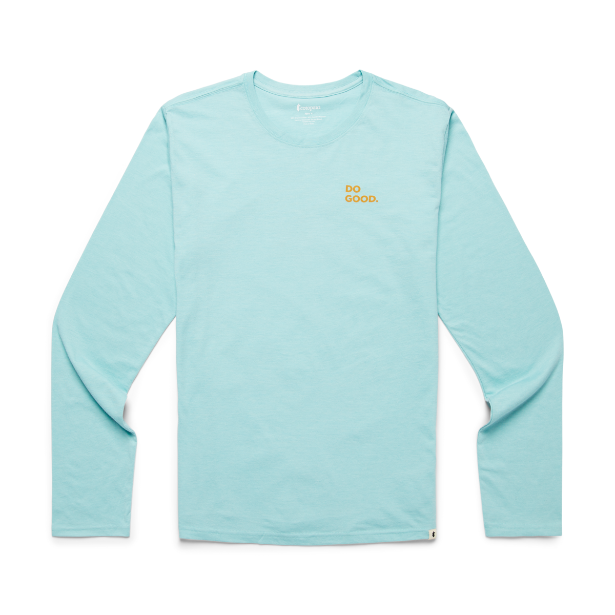 Cactus Life Long-Sleeve Organic T-Shirt - Men's, Sea Glass