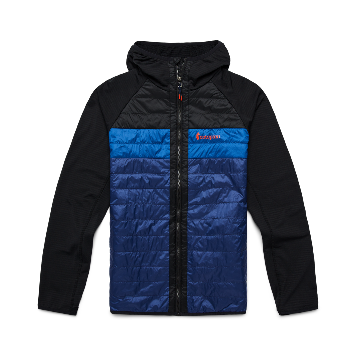 Capa Hybrid Insulated Hooded Jacket - Men's, Black/Maritime