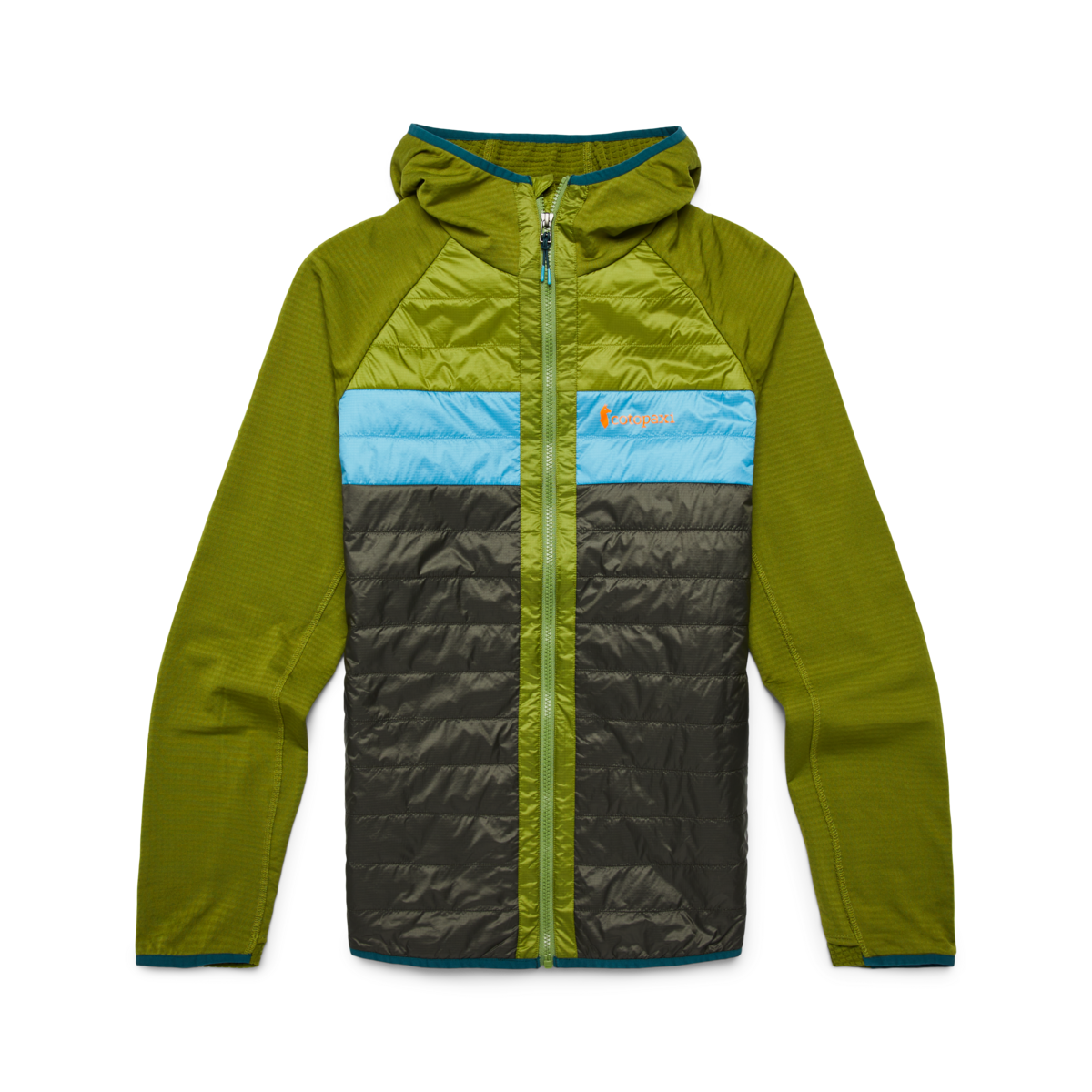 Capa Hybrid Insulated Hooded Jacket - Men's, Cedar/Iron