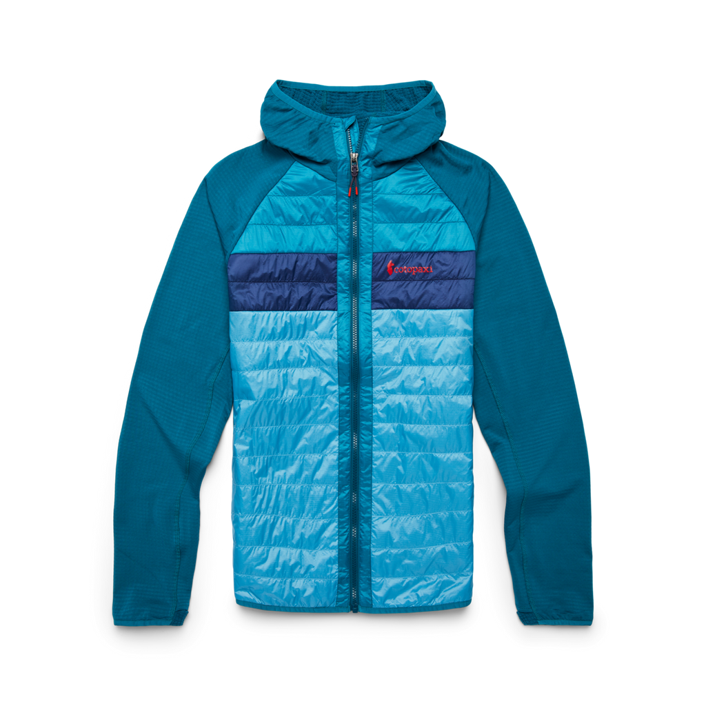 Capa Hybrid Insulated Hooded Jacket - Men's, Gulf/Poolside