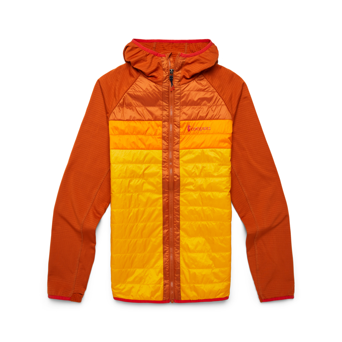 Capa Hybrid Insulated Hooded Jacket - Men's, Mezcal/Sunset