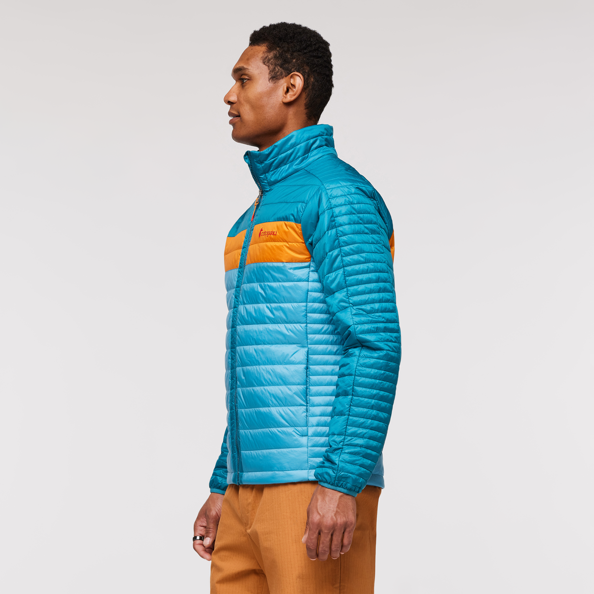 Capa Insulated Jacket - Men's, Gulf/Poolside, Model Jason