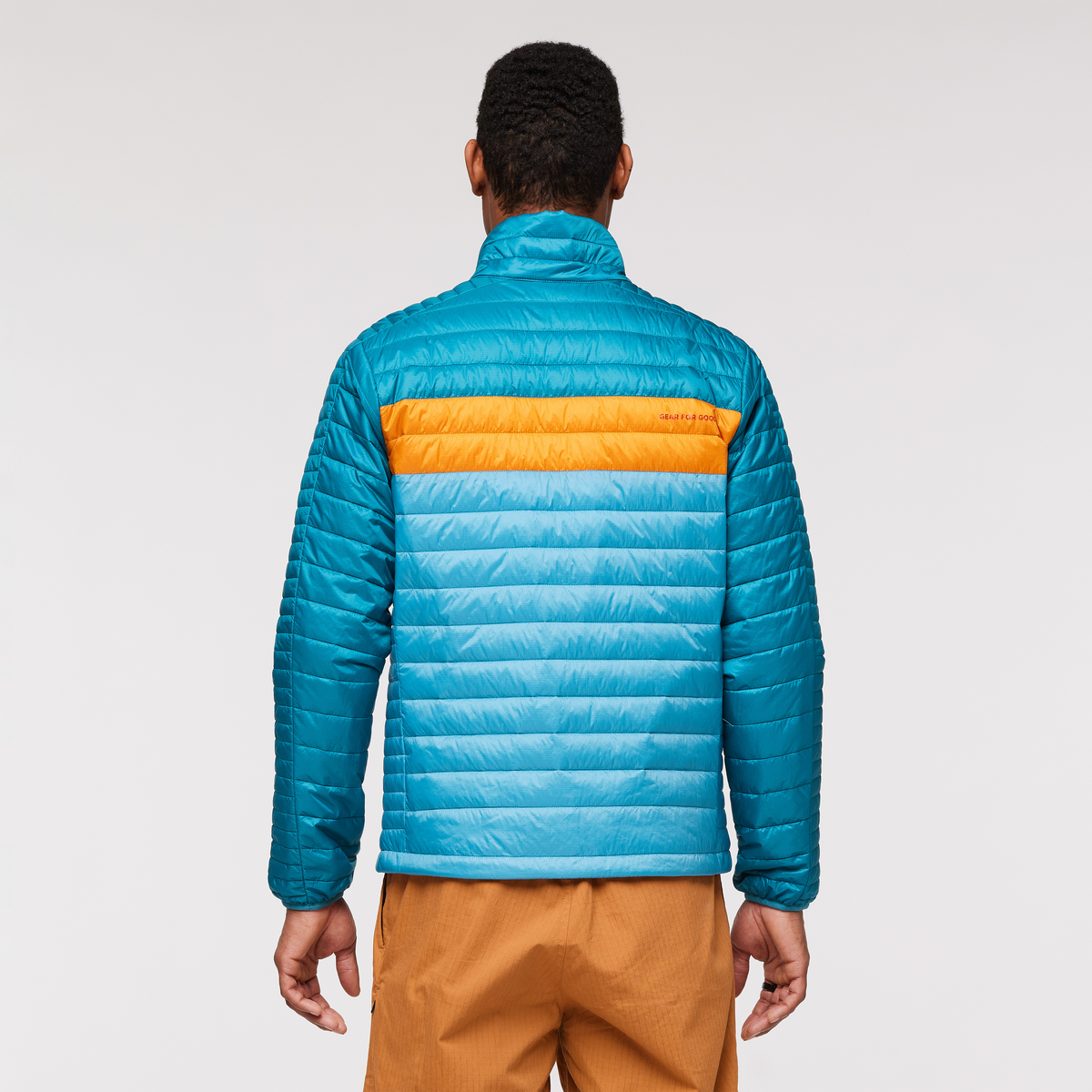 Capa Insulated Jacket - Men's, Gulf/Poolside, Model Jason