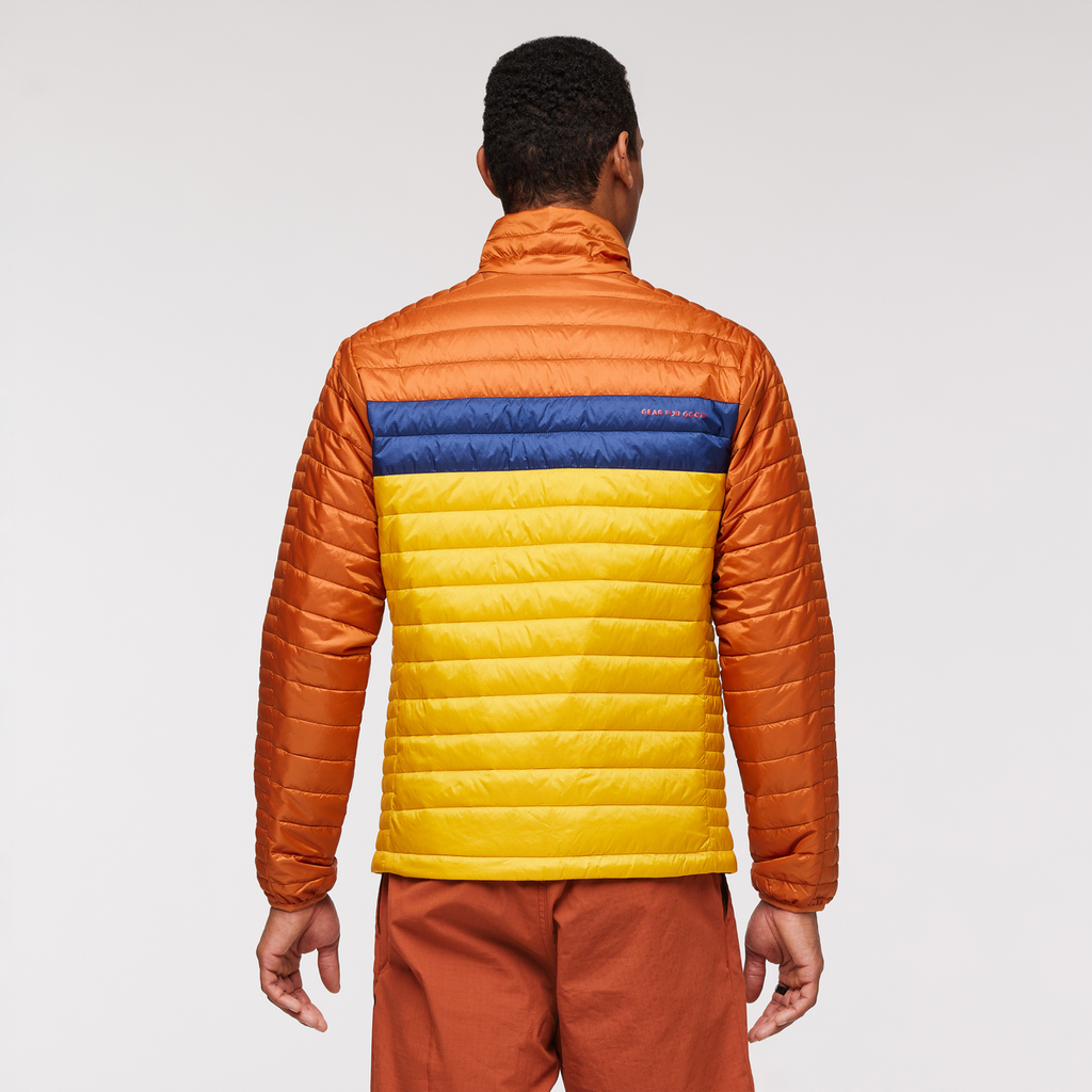 Capa Insulated Jacket - Men's, Mezcal/Sunset, Model Jason