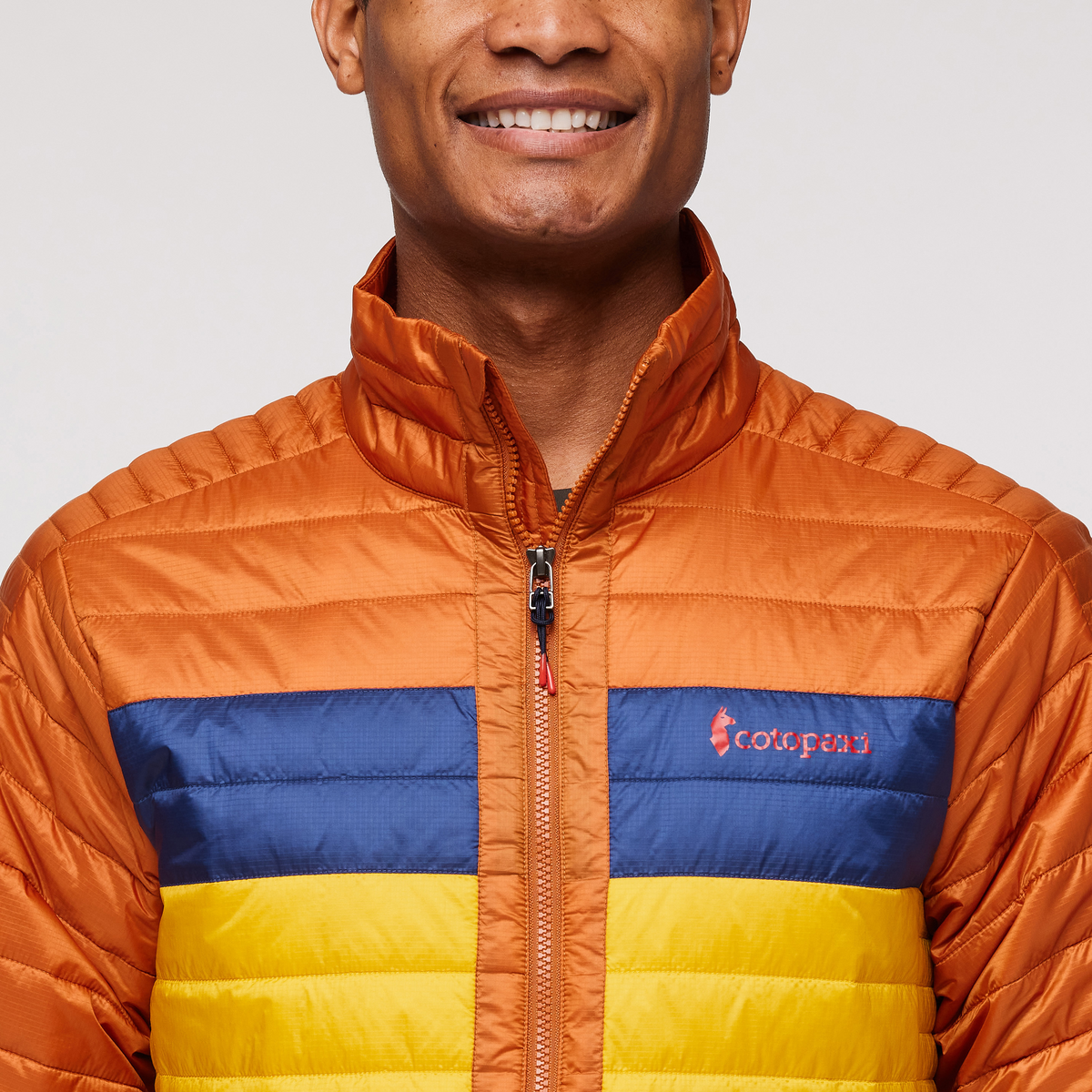 Capa Insulated Jacket - Men's, Mezcal/Sunset, Model Jason