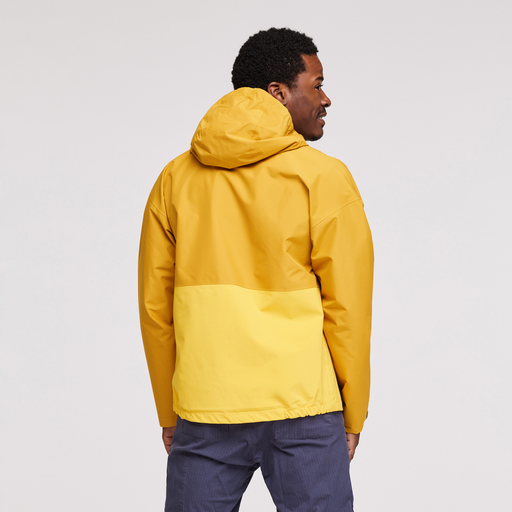Cielo Rain Jacket - Men's, Amber, Model Jeremy