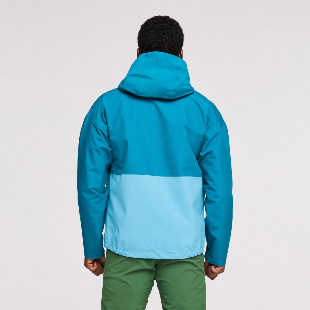 Cielo Rain Jacket - Men's, Gulf, Model Jeremy