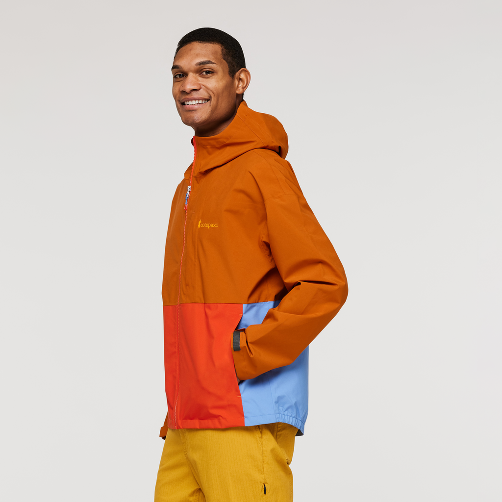 Cielo Rain Jacket - Men's, Mezcal, Model Jason