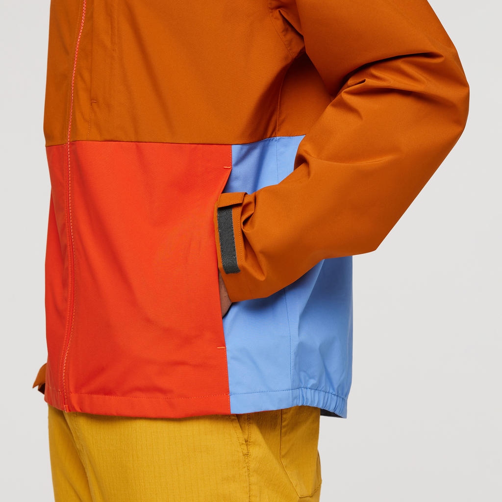 Cielo Rain Jacket - Men's, Mezcal, Model Jason