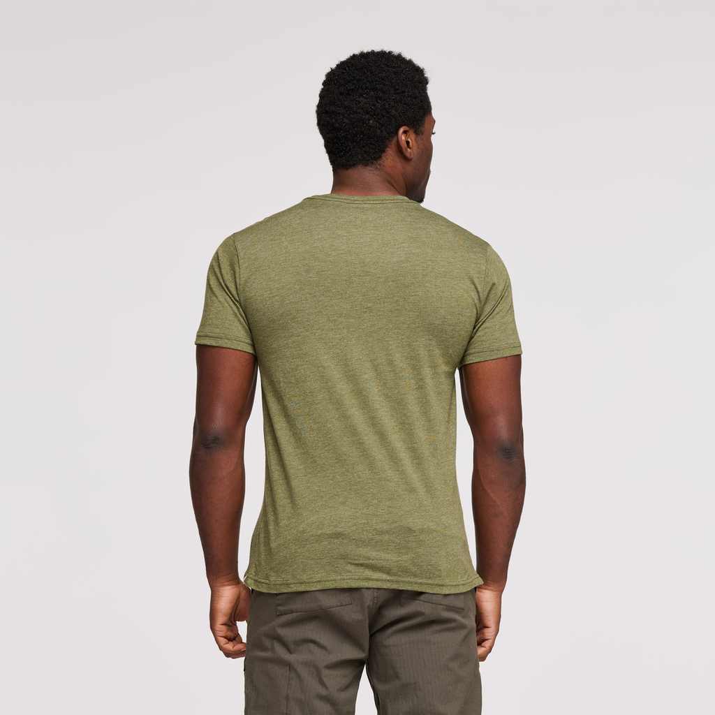 Cotopaxi Vibe Organic T-Shirt - Men's, Pine, Model Jeremy